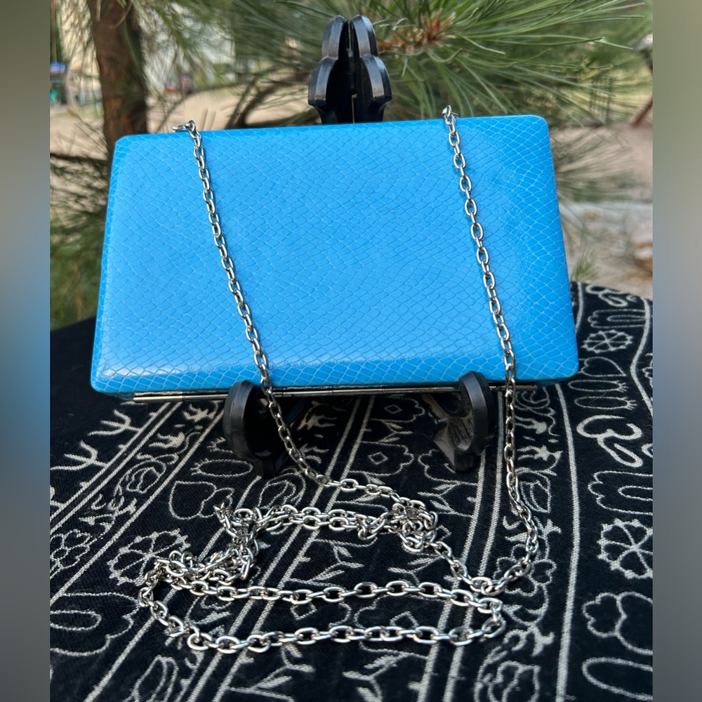 Alicia Klein crossbody hard case purse